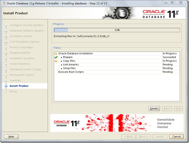 Linux 7.4上安裝配置Oracle 11.2.0.4圖文教程