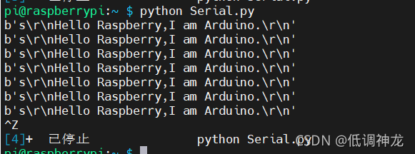 樹莓派(python)與arduino串口通信的詳細步驟