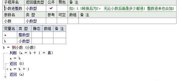 易語(yǔ)言小數(shù)轉(zhuǎn)整數(shù)進(jìn)一