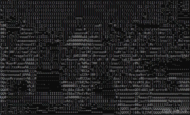 python繪制字符畫視頻的示例代碼