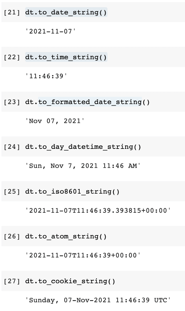 最好的Python DateTime 庫(kù)之 Pendulum 長(zhǎng)篇解析