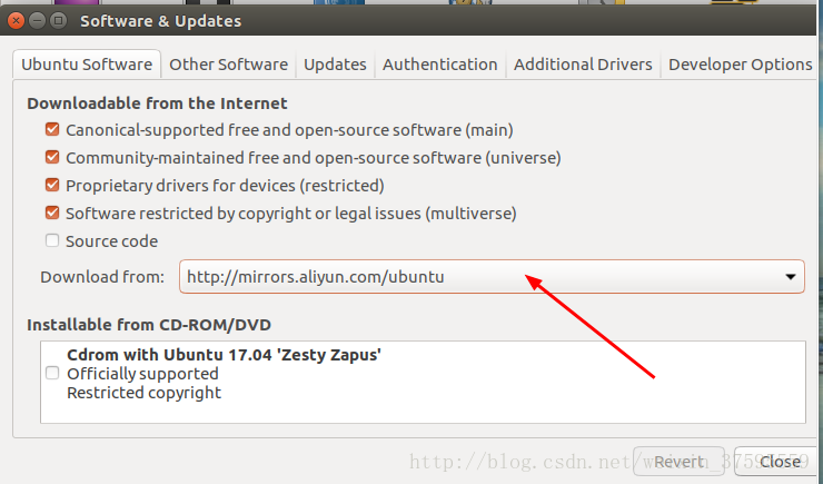 Ubuntu17.04配置更換國內(nèi)源的方法