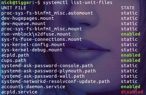 linux systemctl命令詳解