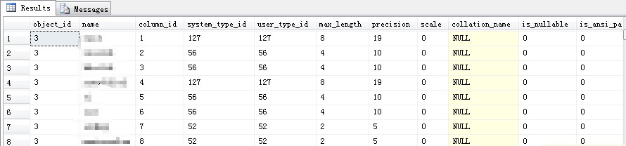 SQL Server查詢某個字段在哪些表中存在