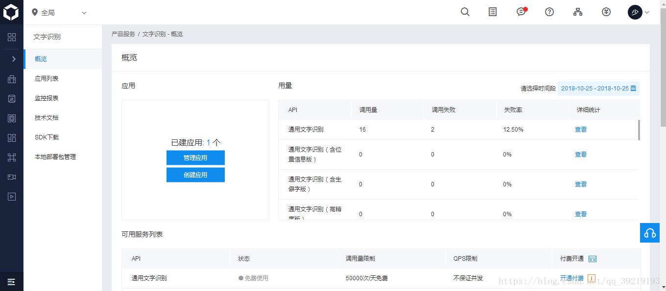C# SDK實現百度云OCR的文字識別功能
