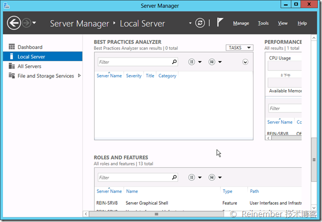 Windows Server 2012服務(wù)器管理器圖文詳解