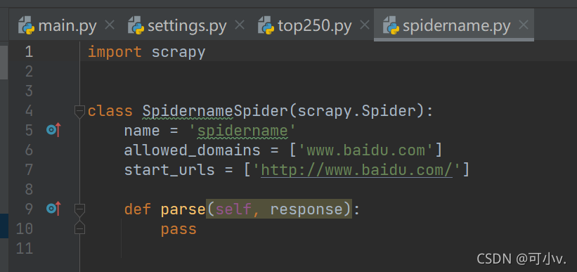 python爬蟲之scrapy框架詳解