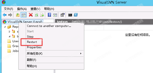Windows下安裝和部署SVN服務器且同步到Web站點的圖文教程