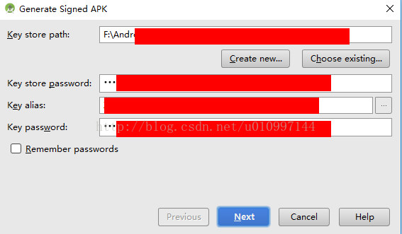 Android Studio 打包生成APK文件方法