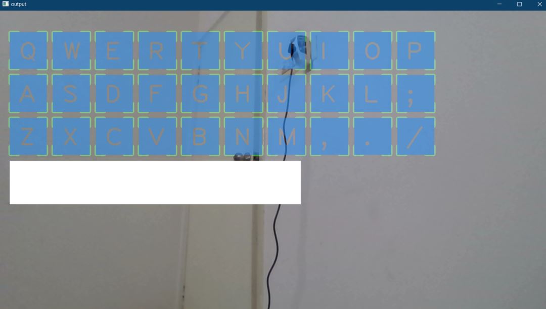 使用 OpenCV 開發虛擬鍵盤的方法