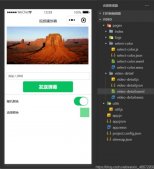 微信小程序實現視頻播放器發送彈幕