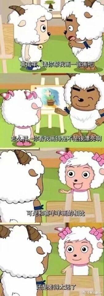 抖音沸羊羊_沸羊羊 黑小虎 雙面龜_沸羊羊黑小虎雙面龜合體照片