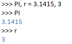 python 的賦值語句和基本輸入輸出詳解