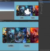Unity實現游戲卡牌滾動效果
