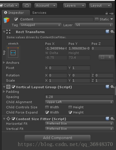 Unity3D UGUI實現縮放循環拖動卡牌展示效果