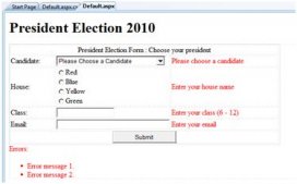 ASP.NET 驗(yàn)證器