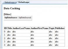 ASP.NET 數(shù)據(jù)緩存