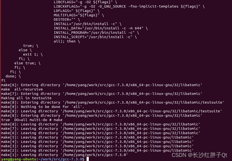 Linux驅動開發筆記(二):ubuntu系統從源碼編譯安裝gcc7.3.0編譯器 Linux驅動開發筆記(二):ubuntu系統從源碼編譯安裝gcc7.3.0編譯器