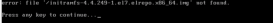 Centos7 開機時遇到initramfs-xxx.img not found錯誤導致虛擬機無法開啟問題處理