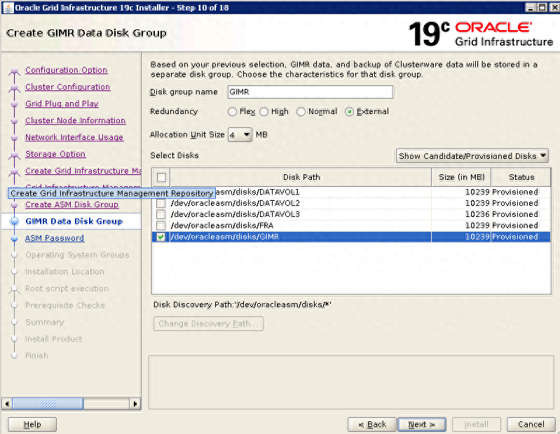 使用 ASM 和版本升級(jí)安裝 Oracle 19C RAC 的分步指南