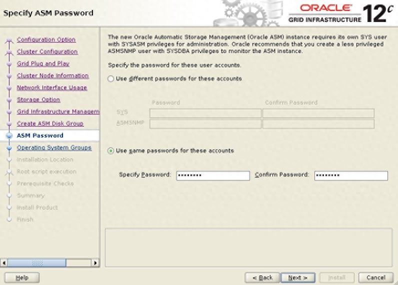 Oracle 12c Release 2 RAC 安裝 Oracle Linux 7
